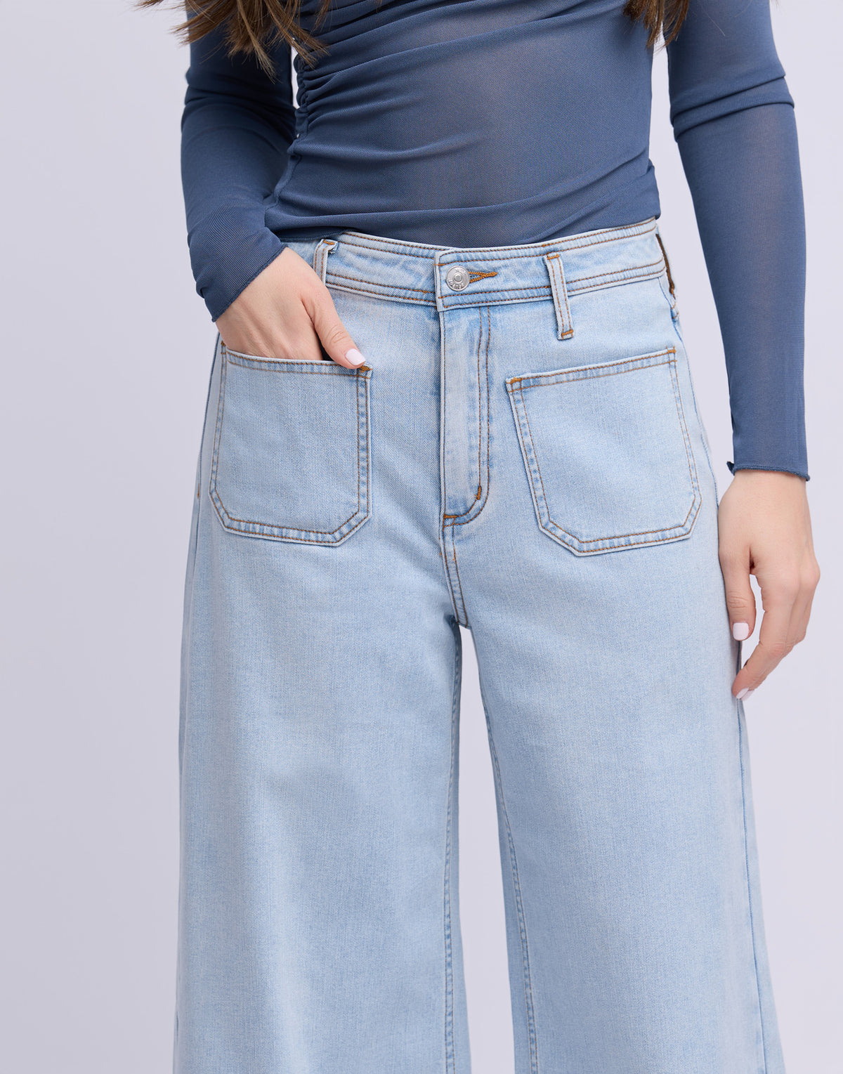 LILY WIDE LEG JEANS / SHERYL
