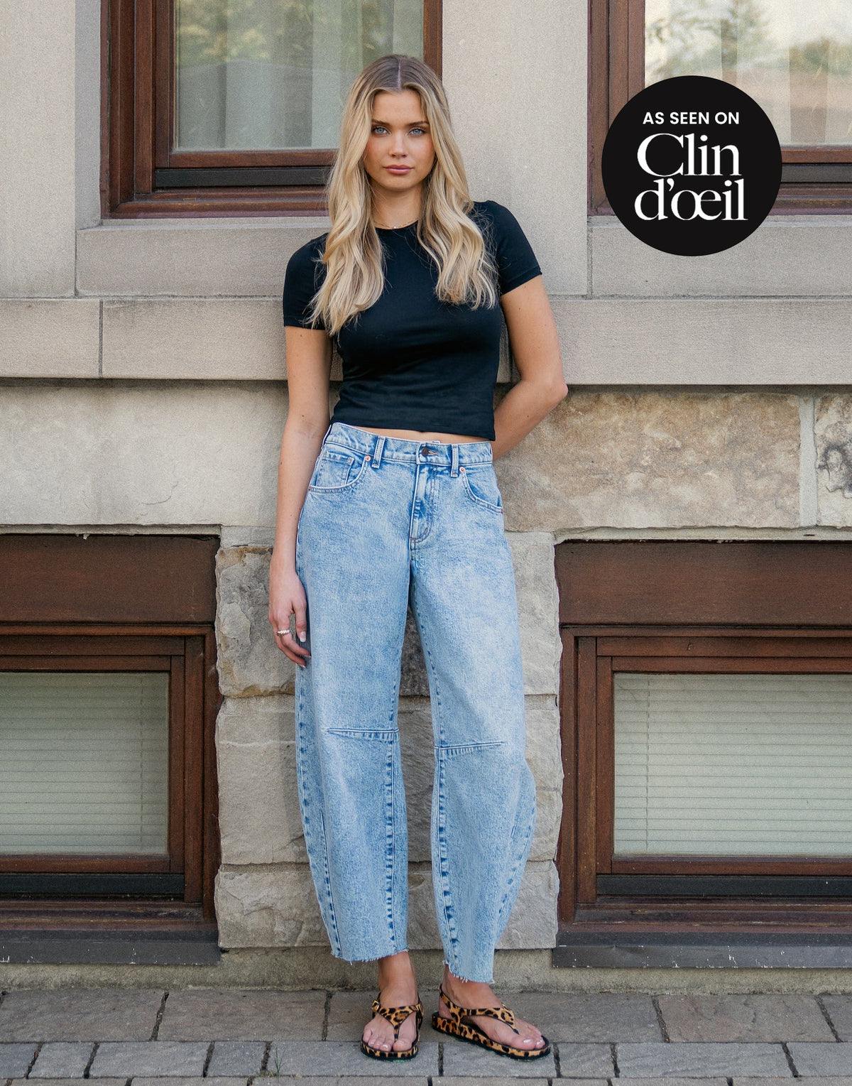 MALIA BARREL JEANS / BILLY