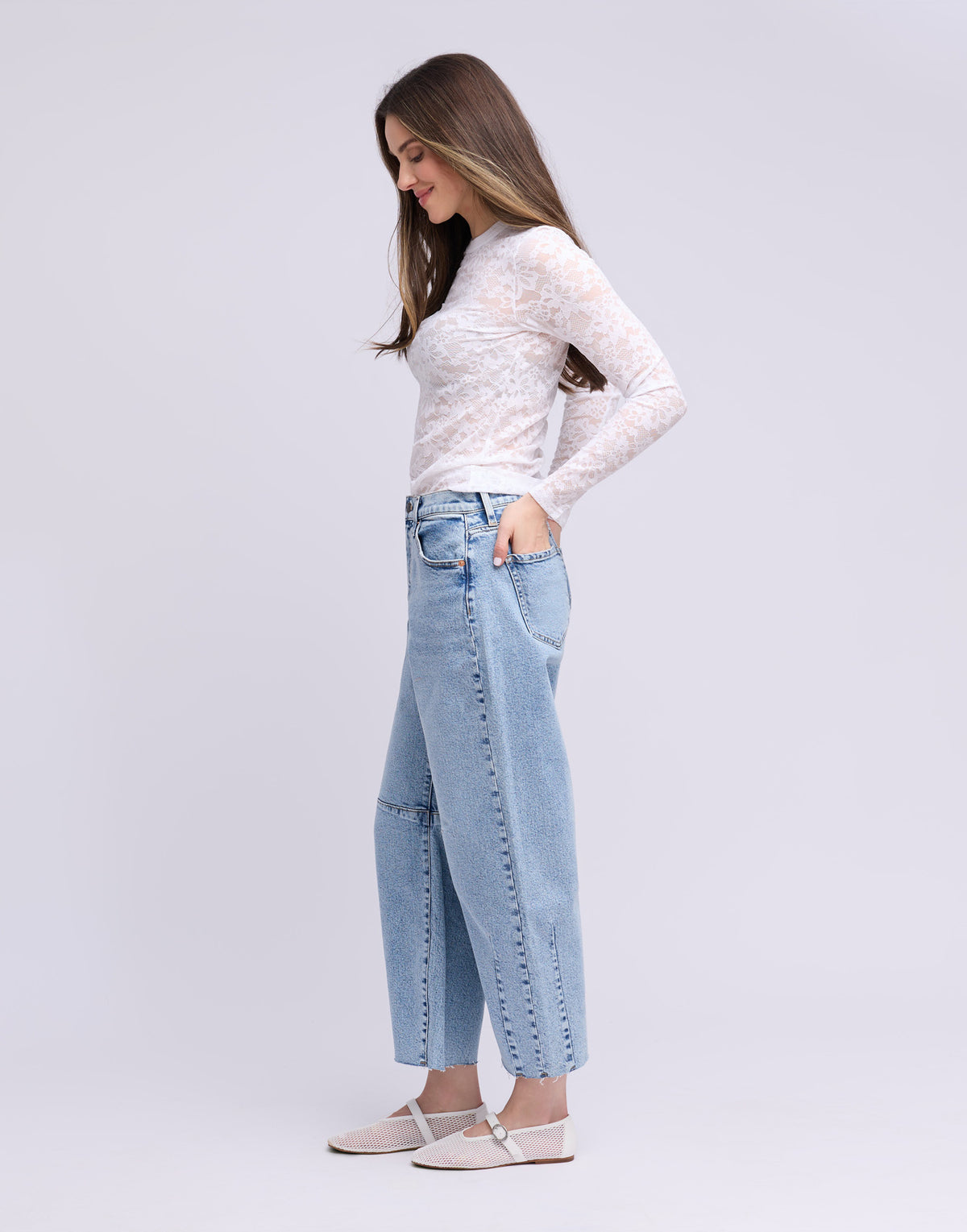 MALIA BARREL JEANS / BILLY