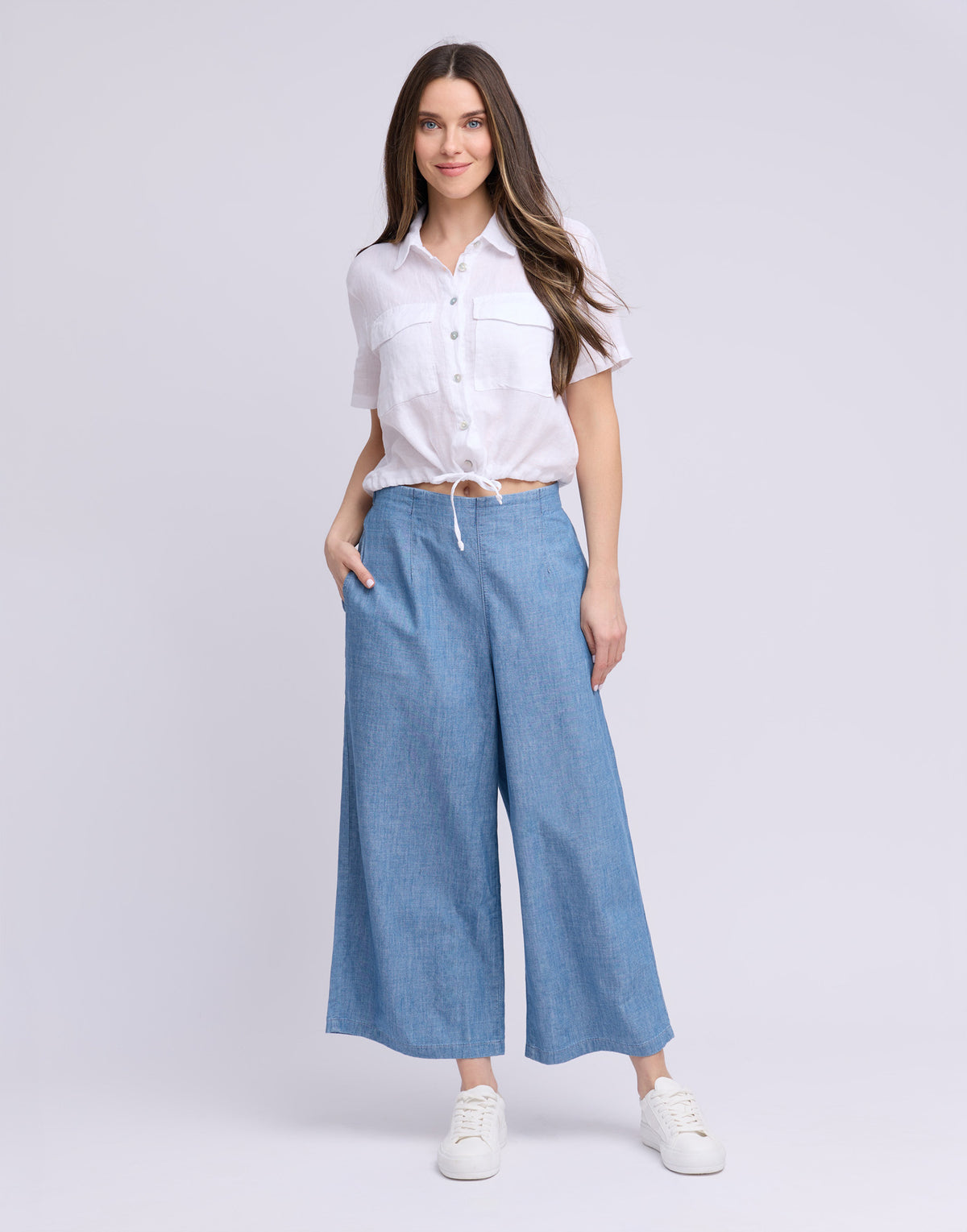 LILY WIDE LEG JEANS / MALALA