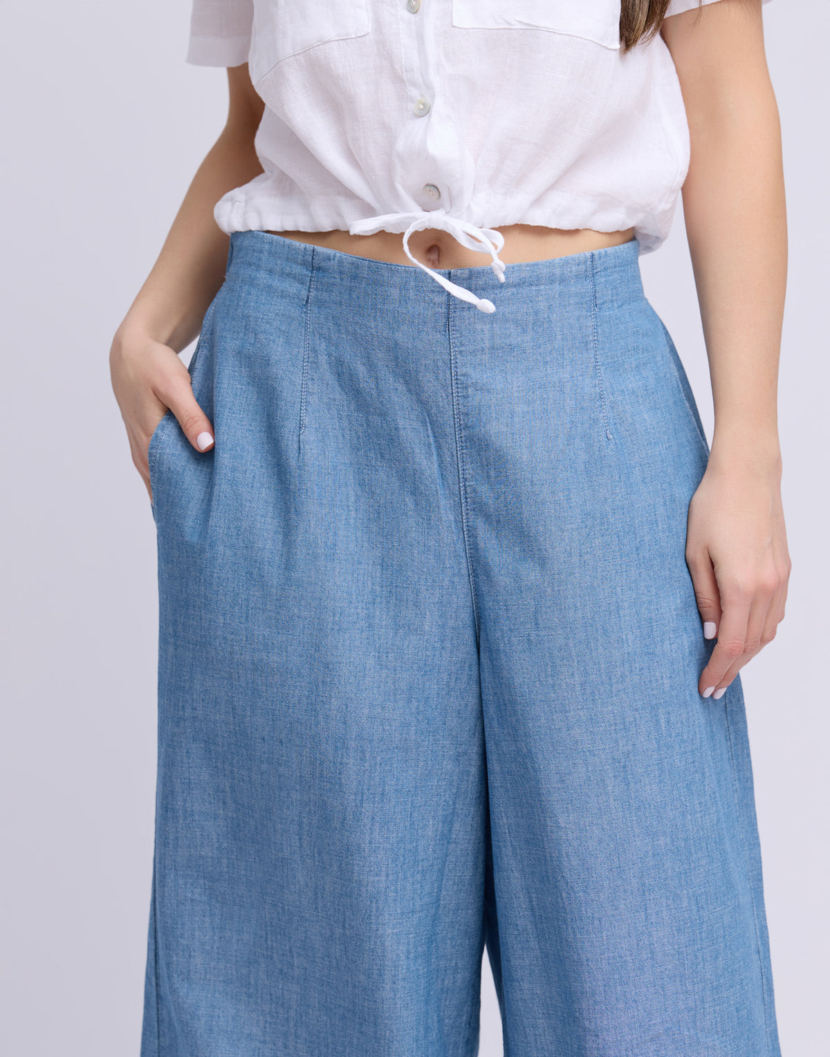 LILY WIDE LEG JEANS / MALALA