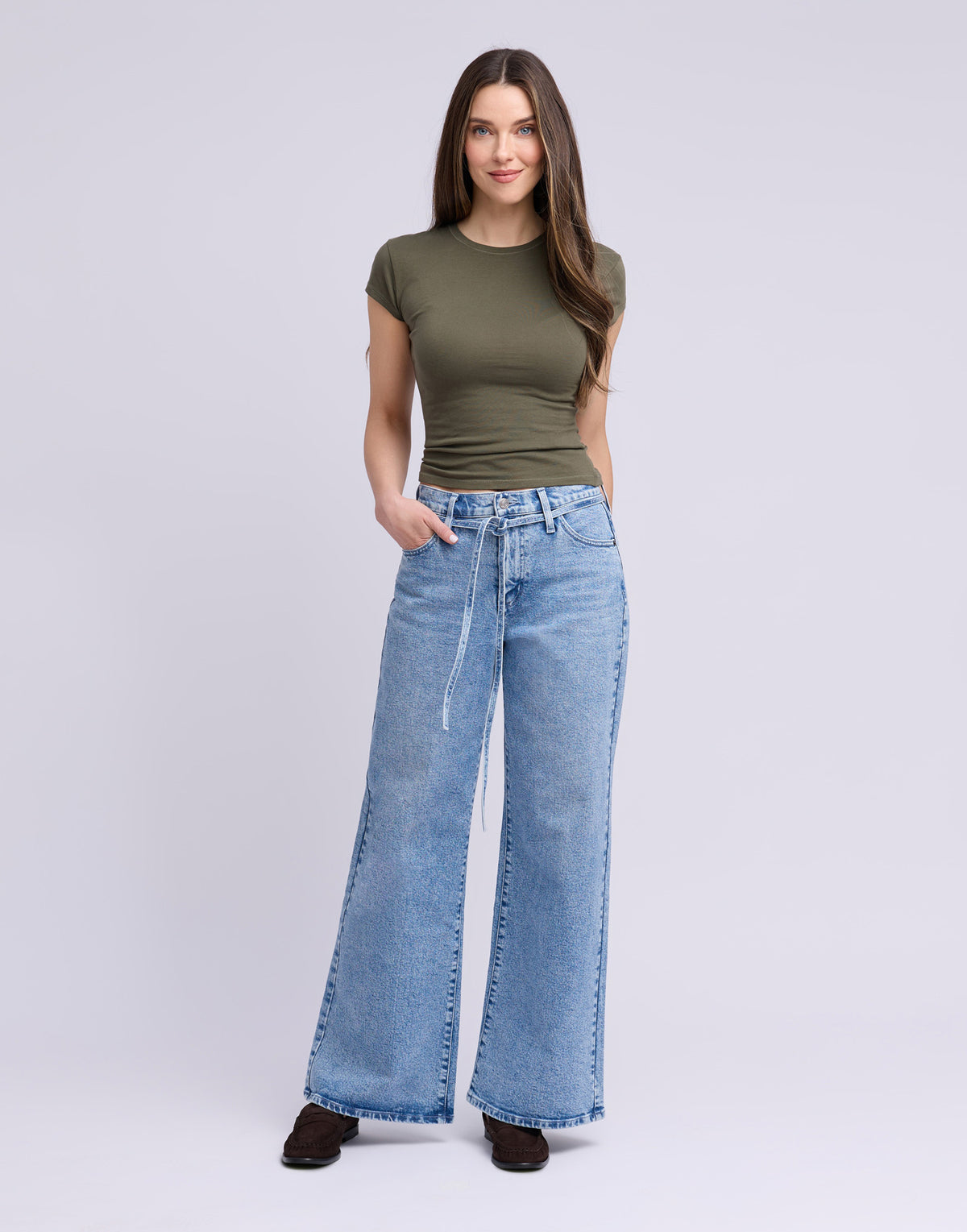 LILY WIDE LEG JEANS / JANE