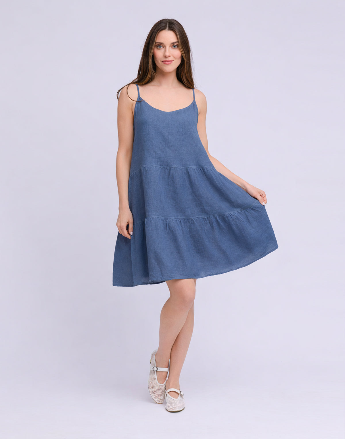LINEN DRESS / ISABELLA Denim