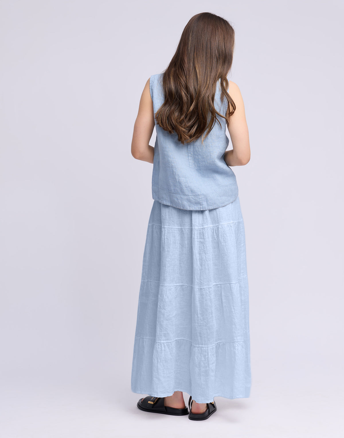 LONG LINEN SKIRT / LUCIA
