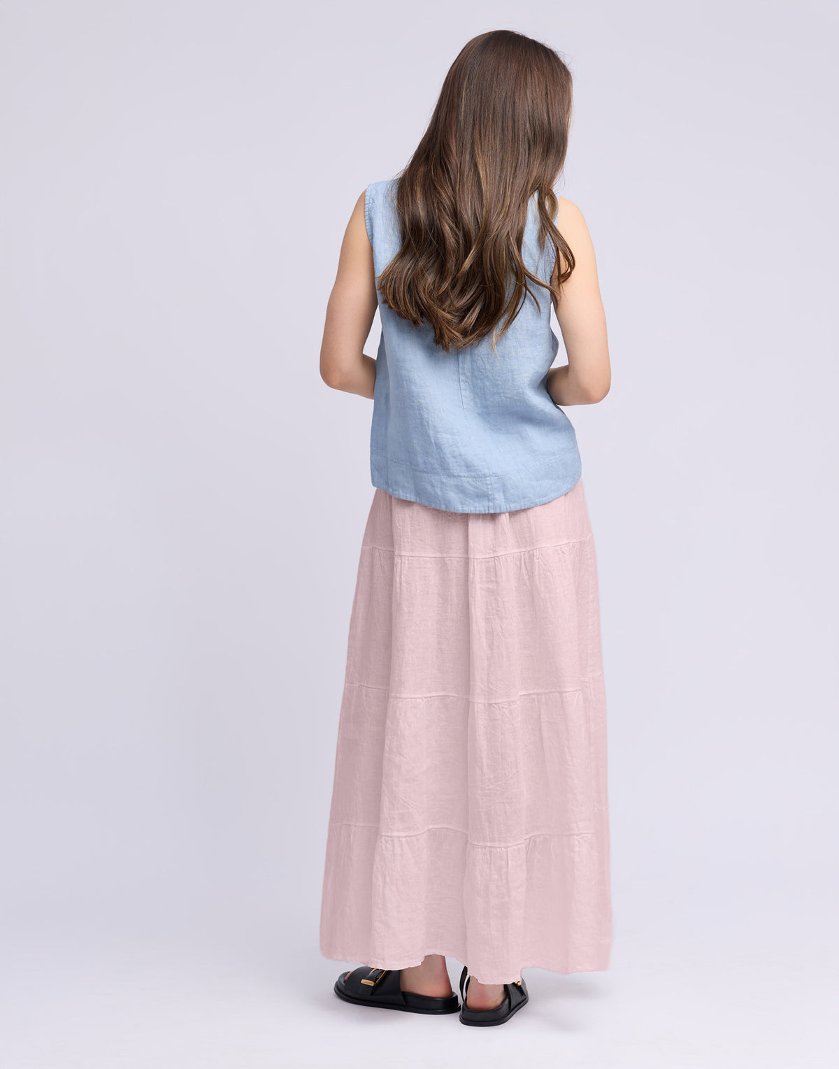 LONG LINEN SKIRT / LUCIA