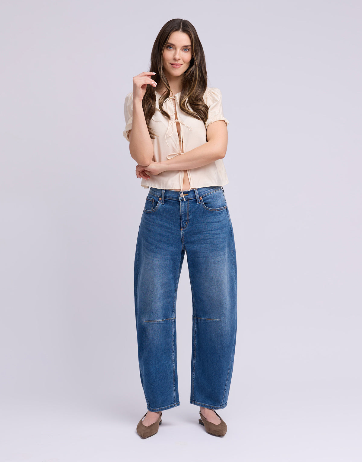 MALIA BARREL JEANS / EMMANUELLE
