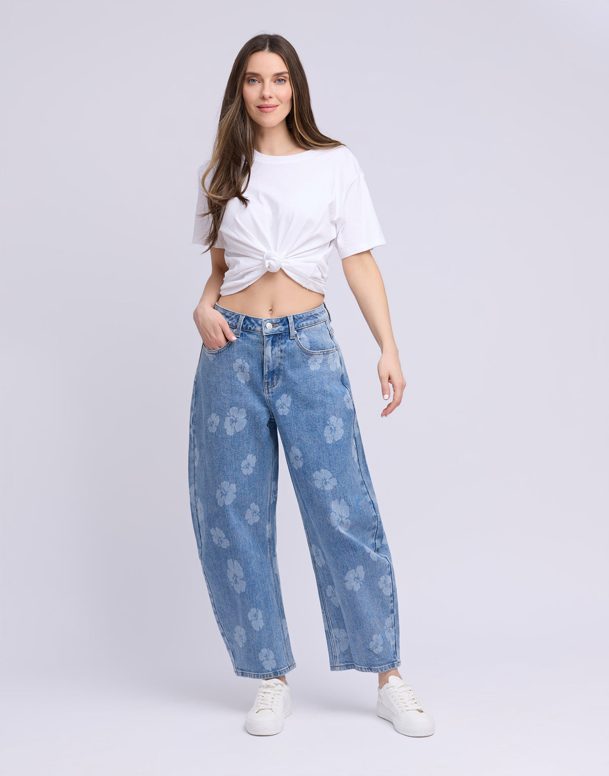MALIA BARREL JEANS / KARLIE