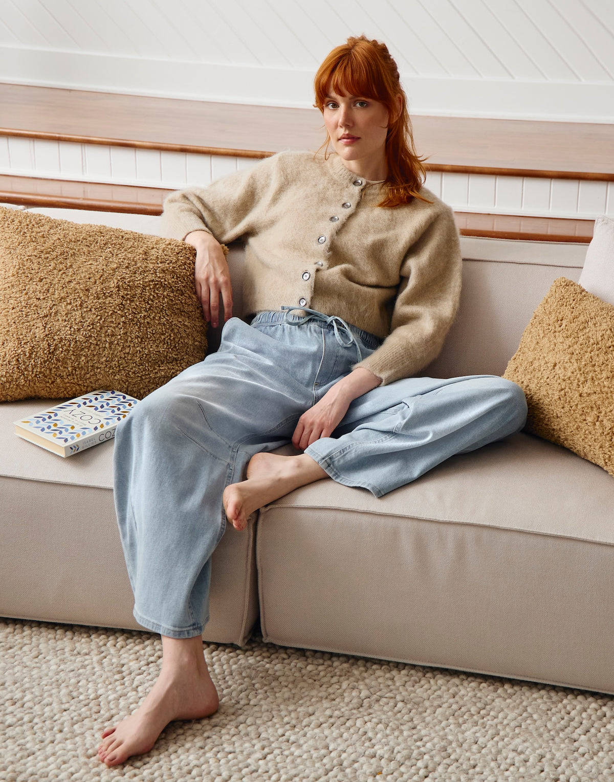 MALIA BARREL JEANS / CLOUD