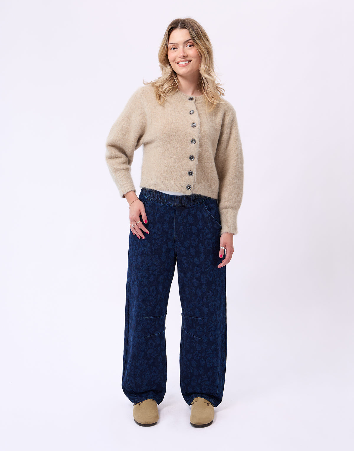 MALIA BARREL JEANS / BLISSFUL
