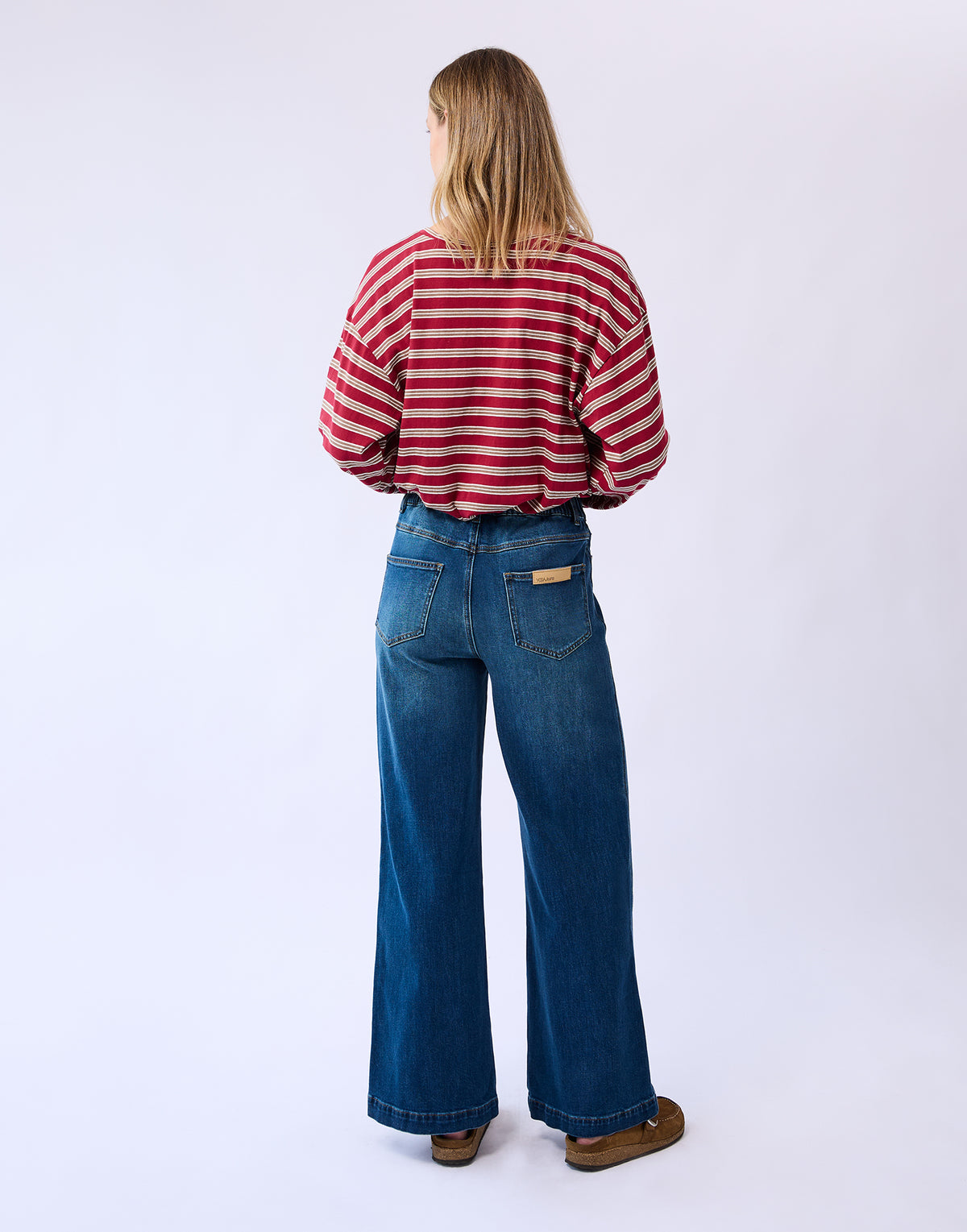 ALEX FLARE JEANS / SMOKE