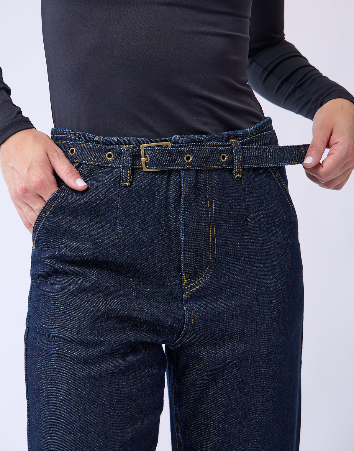 CHLOE STRAIGHT JEANS / MIDNIGHT