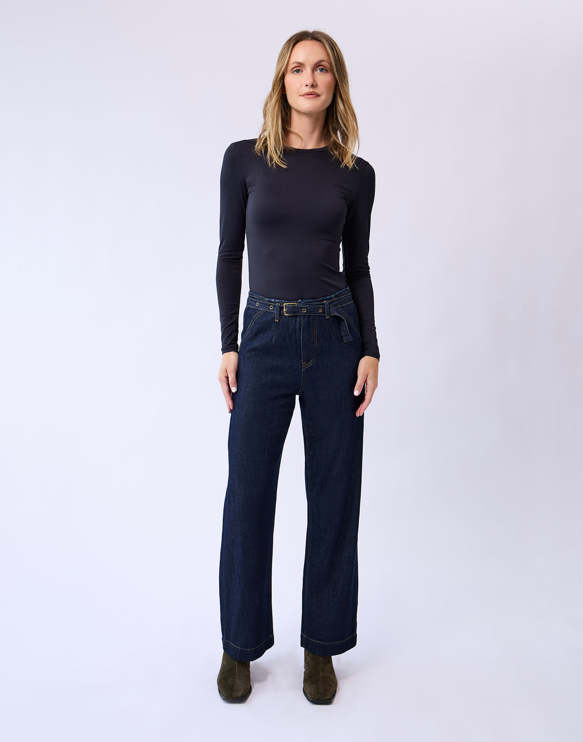 CHLOE STRAIGHT JEANS / MIDNIGHT