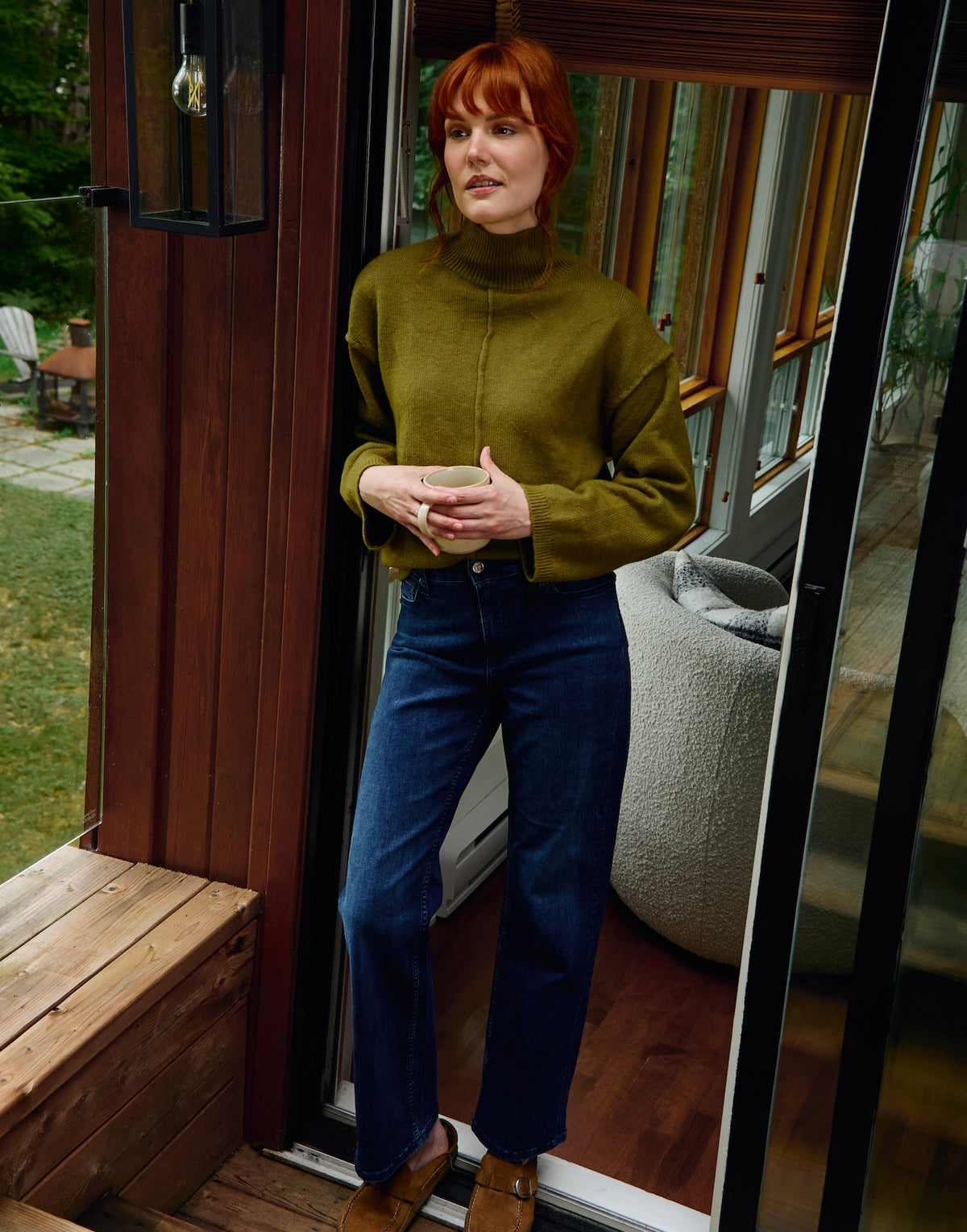 CHLOE STRAIGHT JEANS / COZY