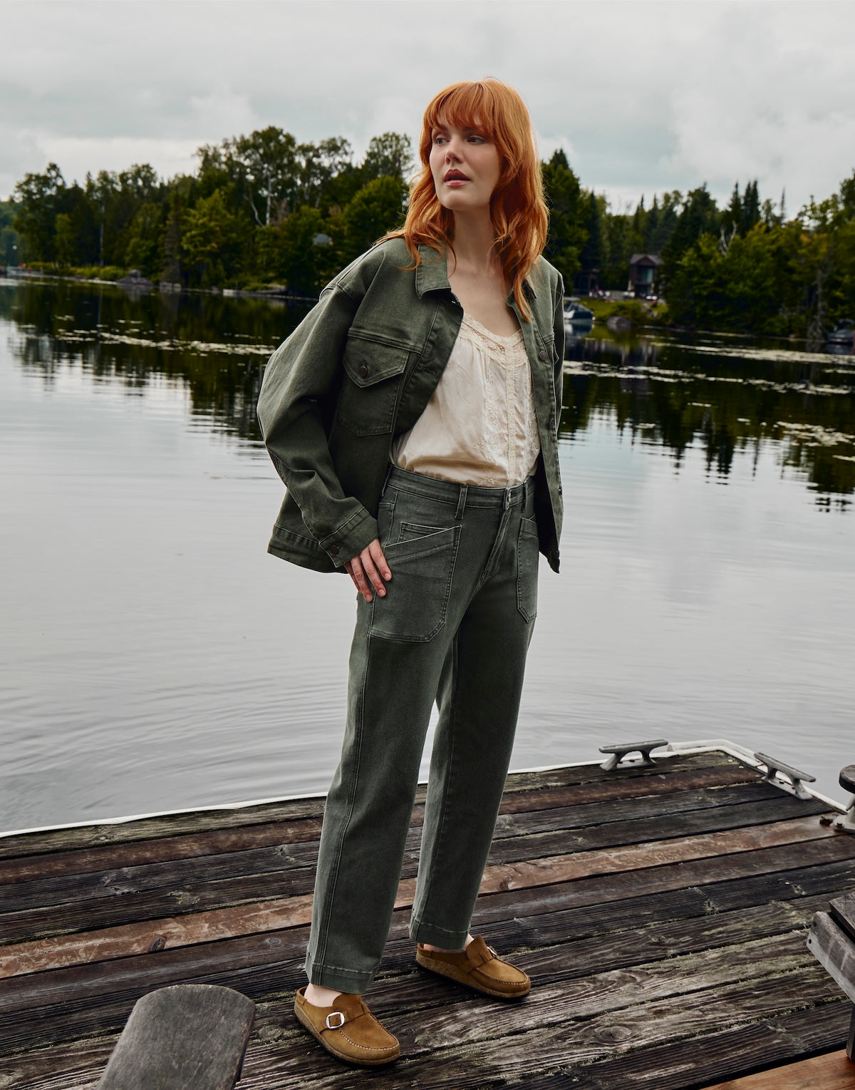 CHLOE STRAIGHT JEANS / MAPLELEAF