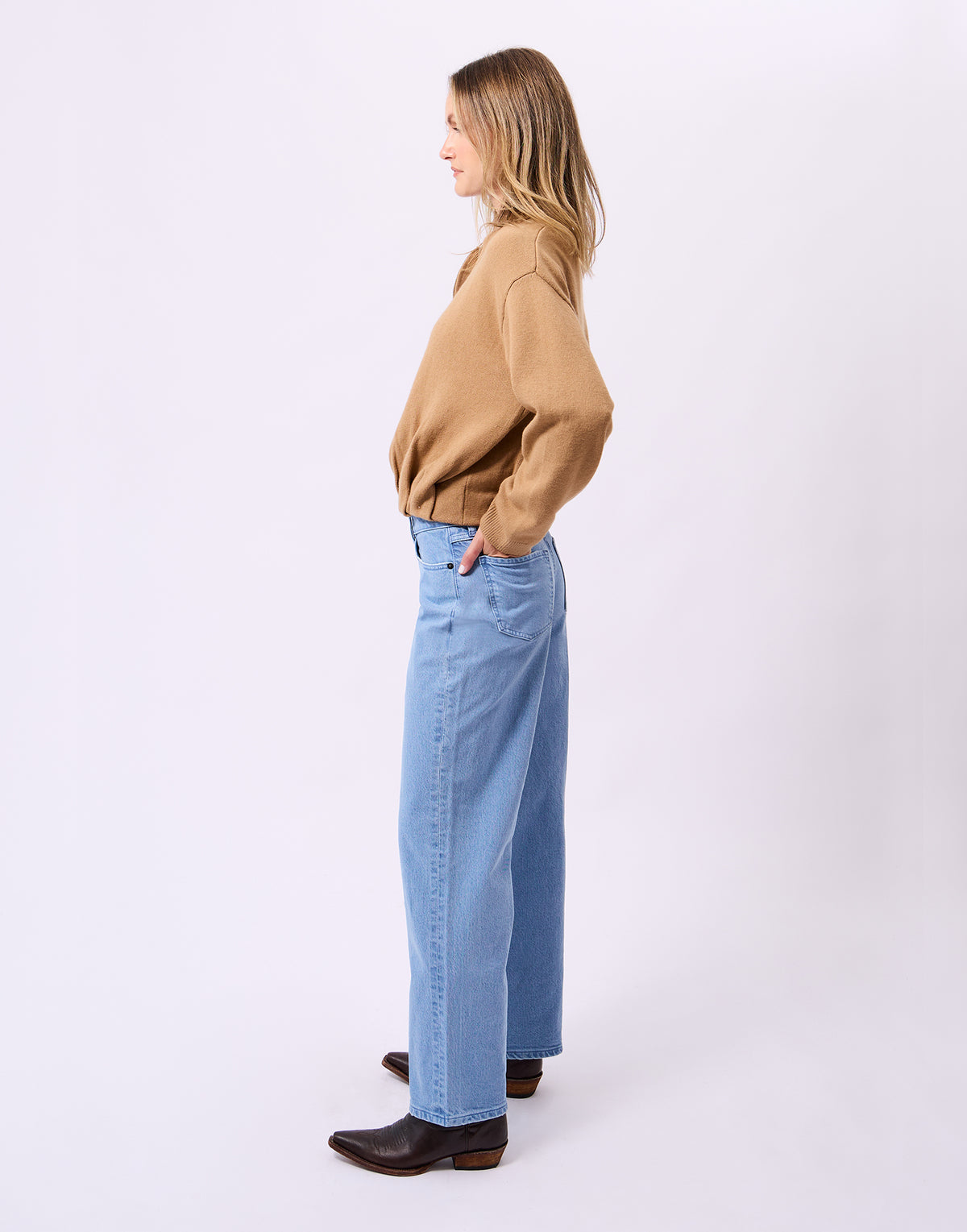 CHLOE STRAIGHT JEANS / TRANQUILITY