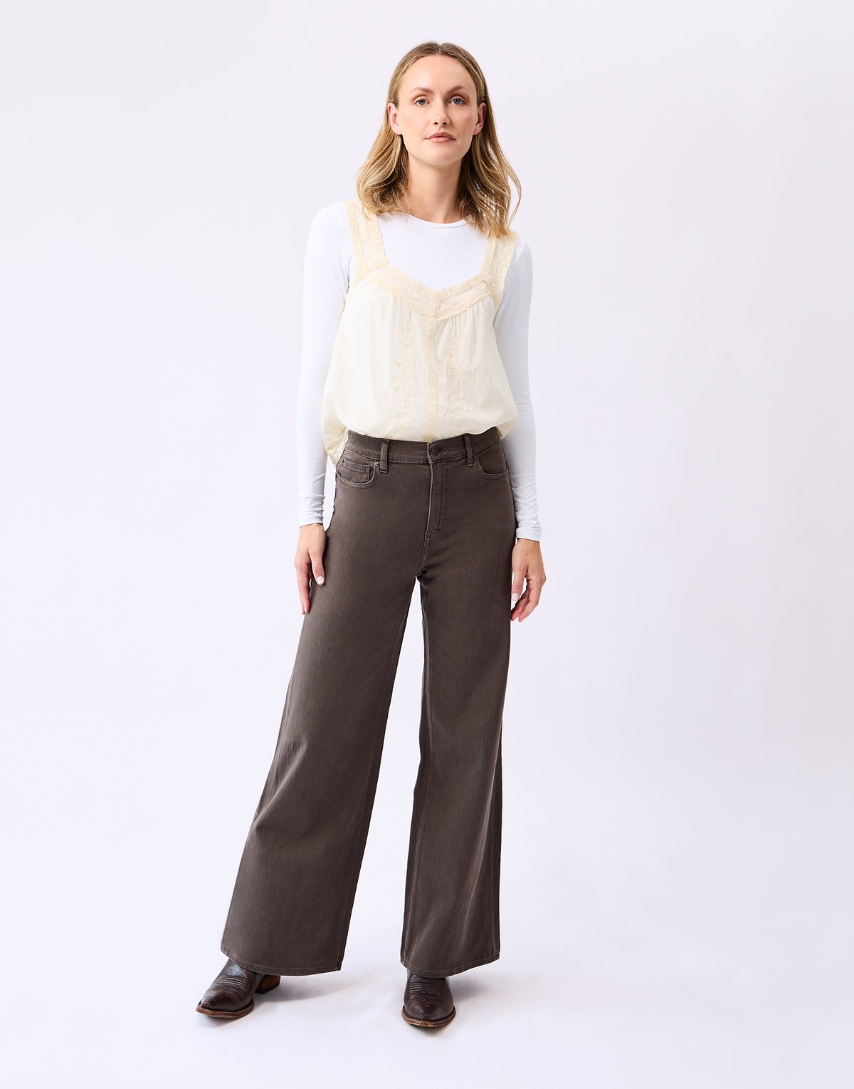 LILY WIDE LEG JEANS / AUTUMN