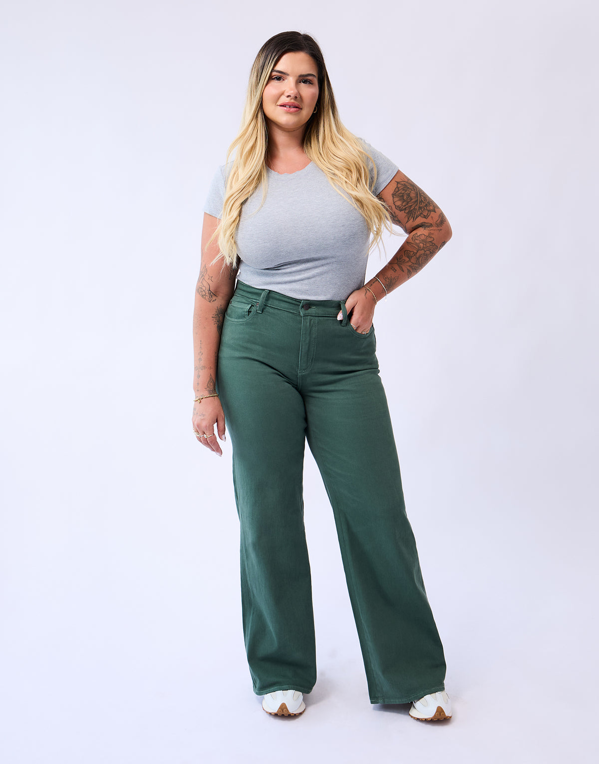 LILY WIDE LEG JEANS / AUTUMN