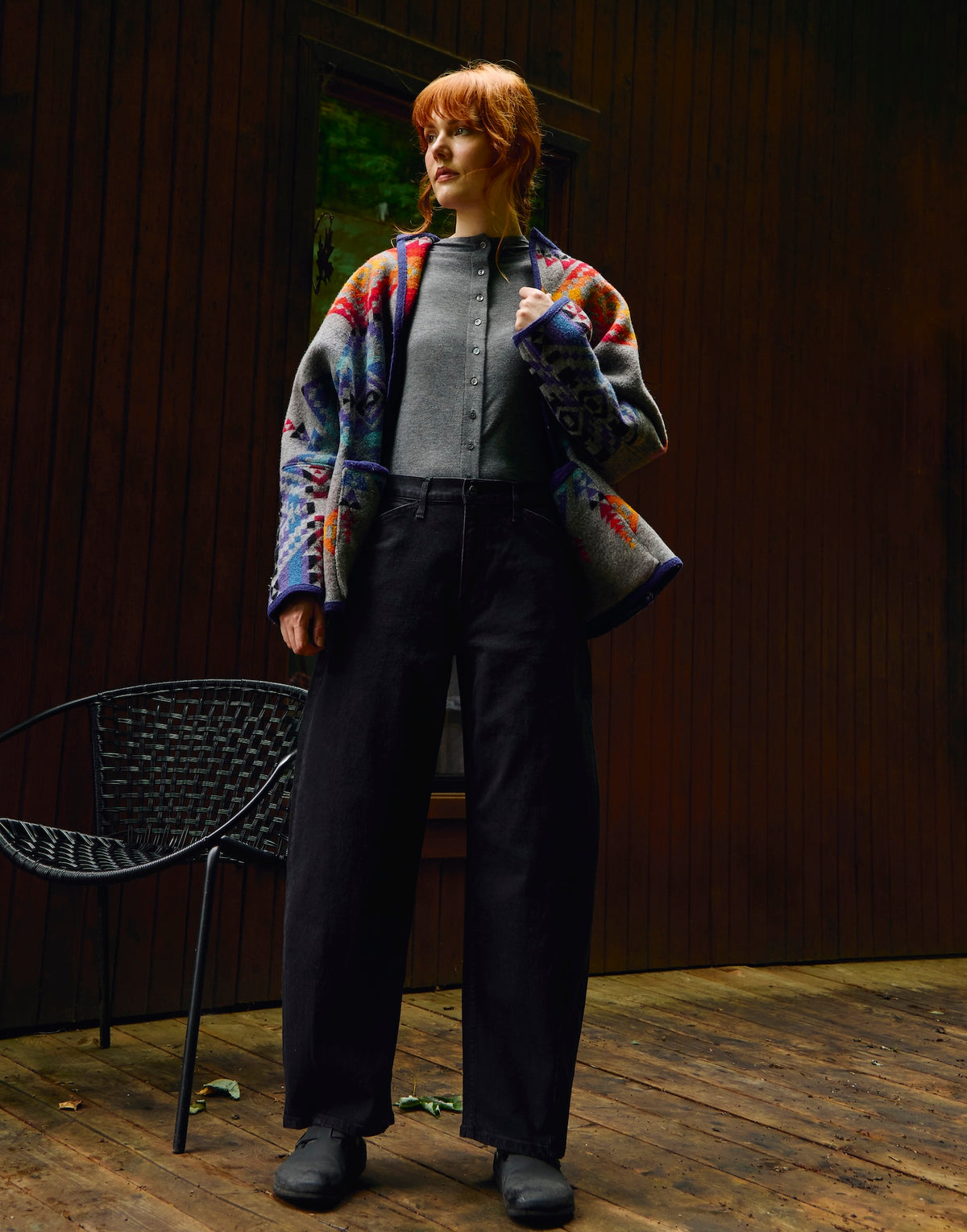 MALIA RELAXED BARREL JEANS / NOCTURNE