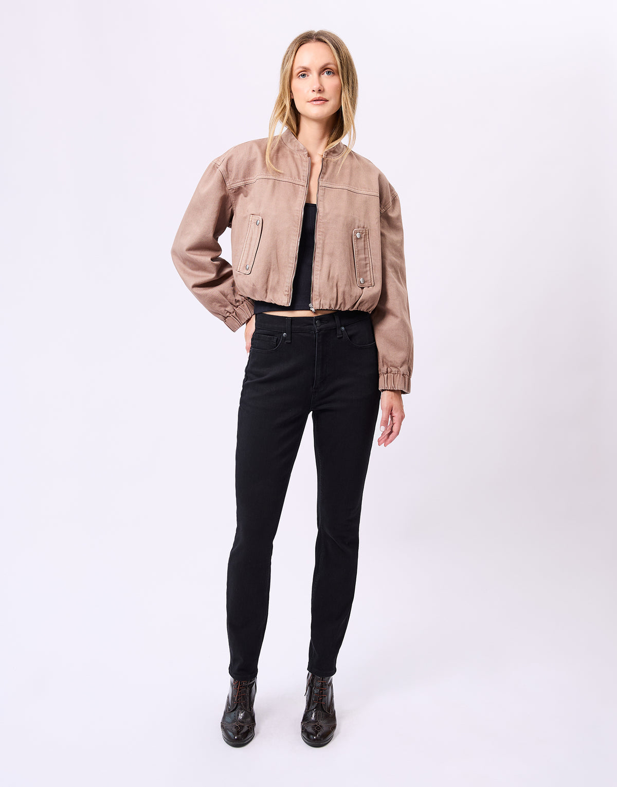 RACHEL SKINNY JEANS / SHADOW