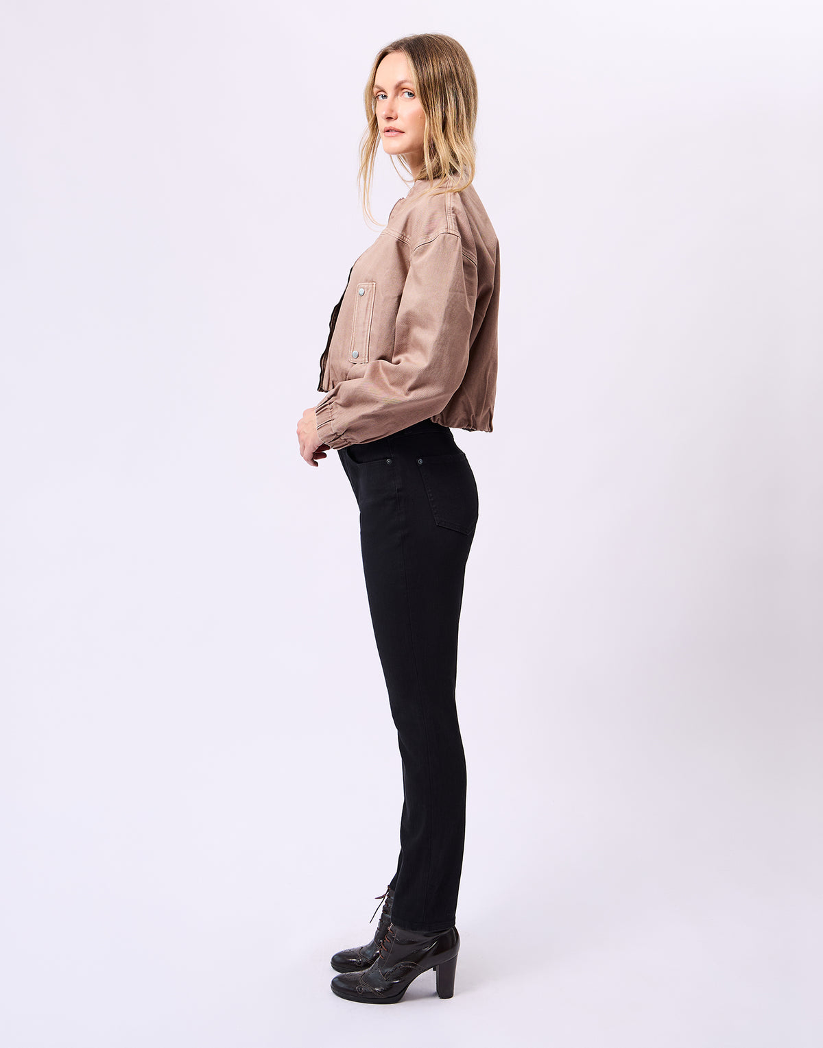 RACHEL SKINNY JEANS / SHADOW