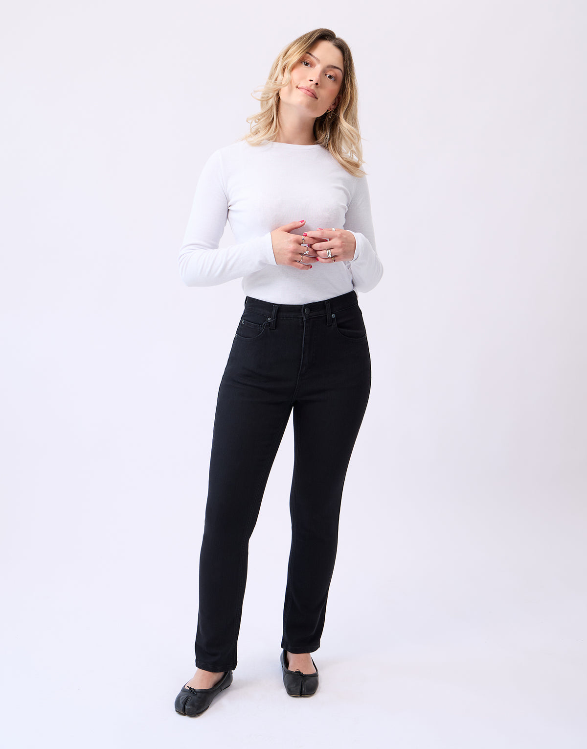 RACHEL SKINNY JEANS / SHADOW