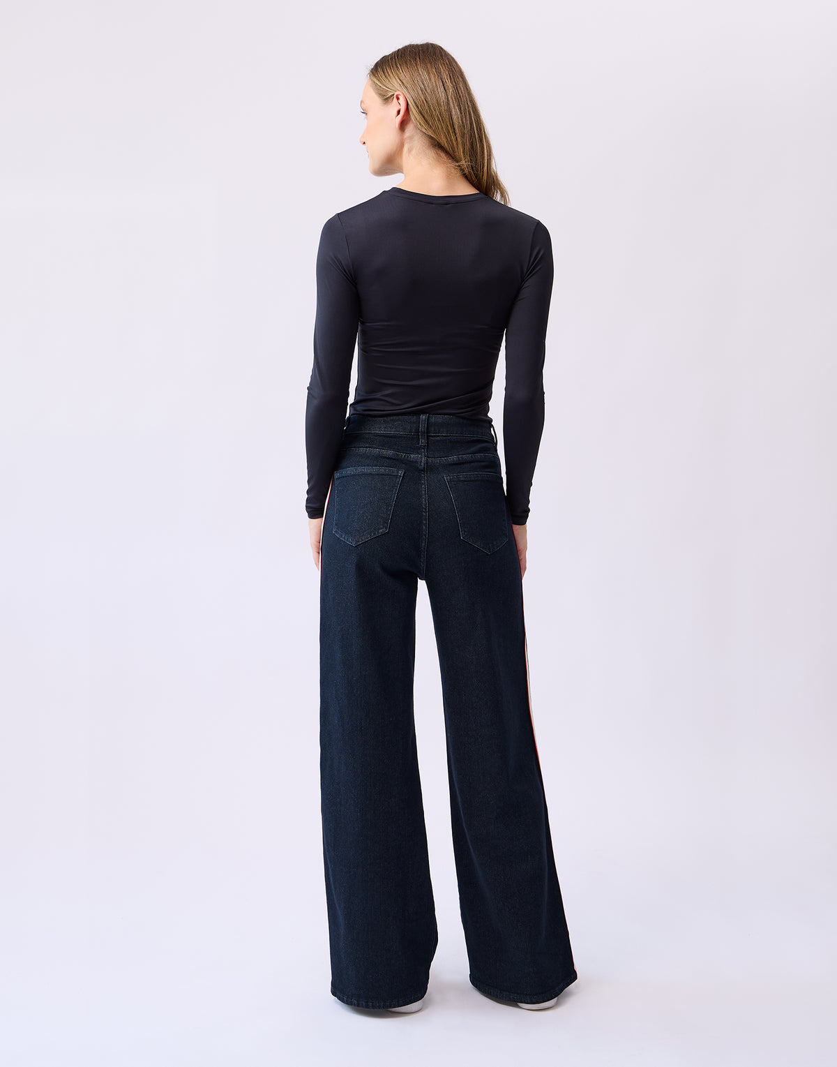 LILY WIDE LEG JEANS / ASPEN