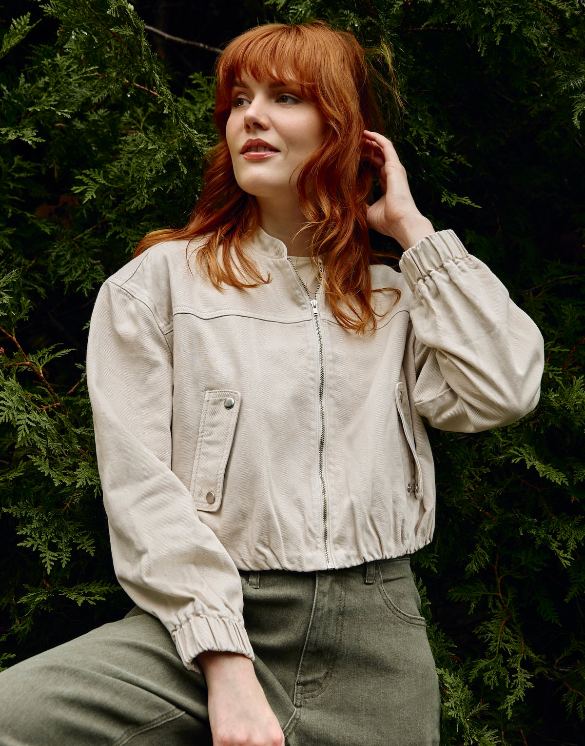 JACKET / UNWIND Oatmeal
