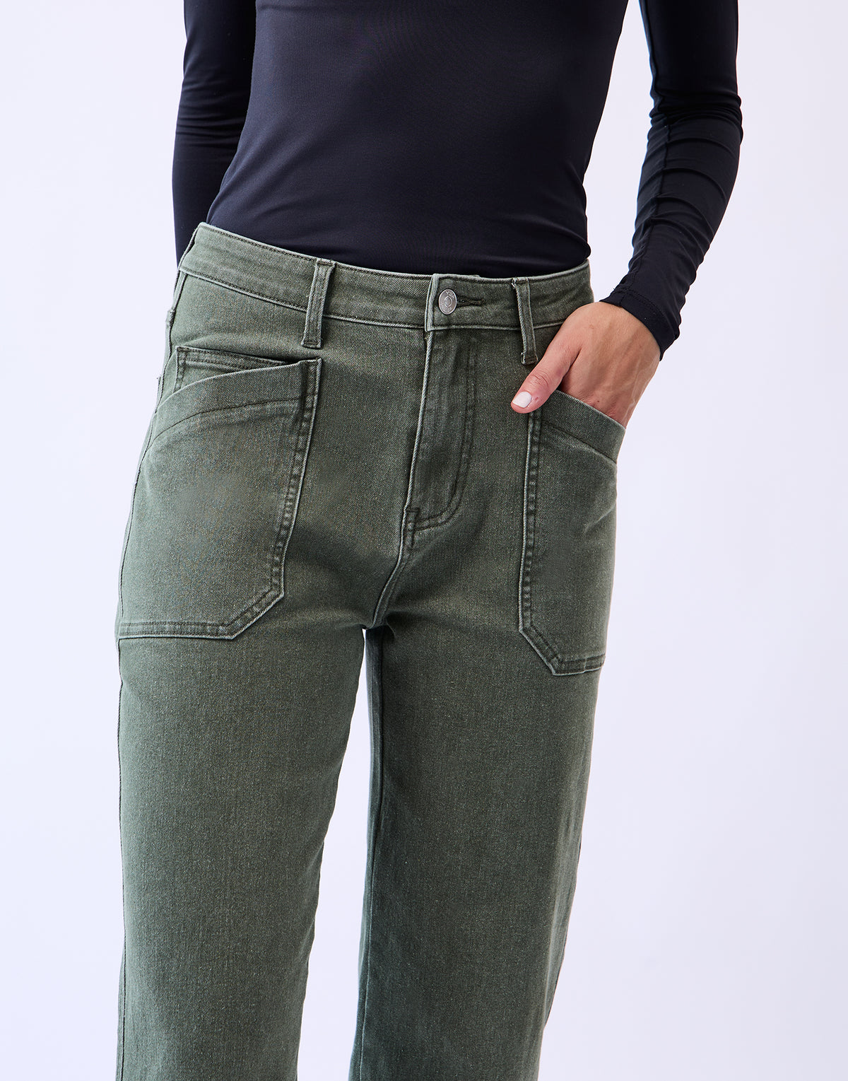 CHLOE STRAIGHT JEANS / MAPLELEAF