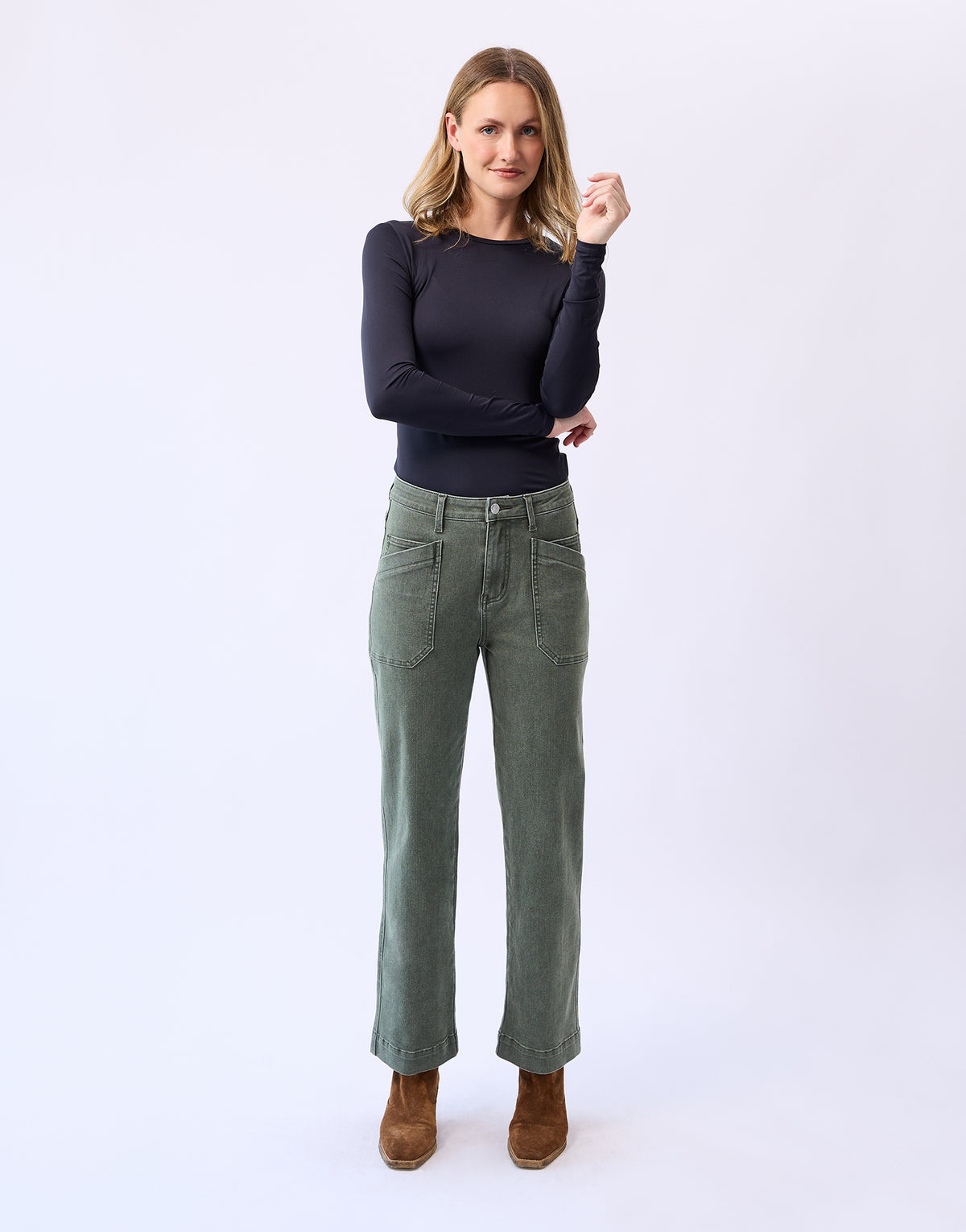 CHLOE STRAIGHT JEANS / MAPLELEAF