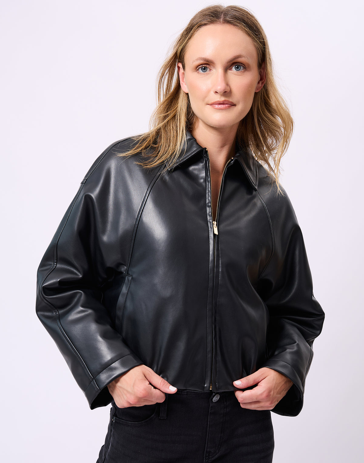 JACKET / HUGGY Black