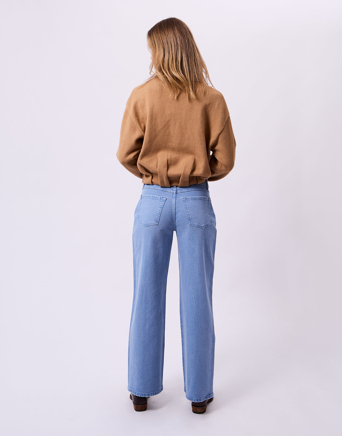 GABBY LOOSE STRAIGHT JEANS / FOG