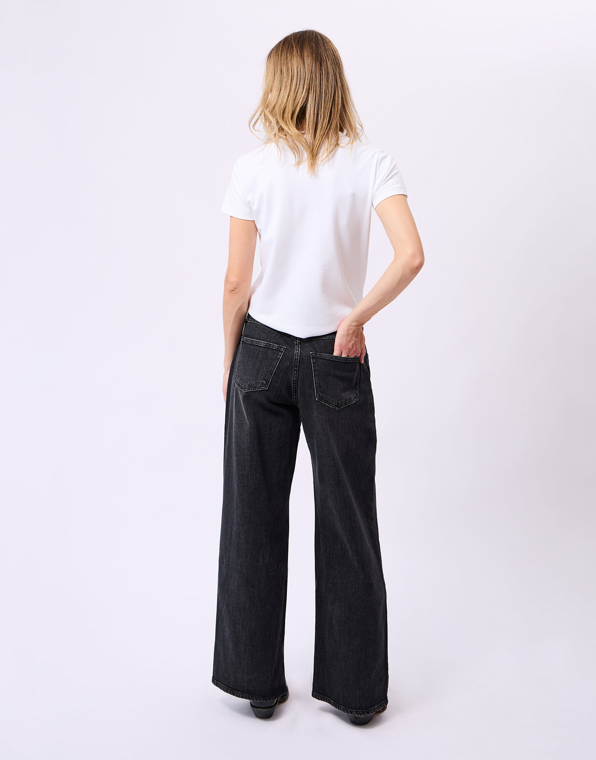 LILY WIDE LEG JEANS / ASHWOOD