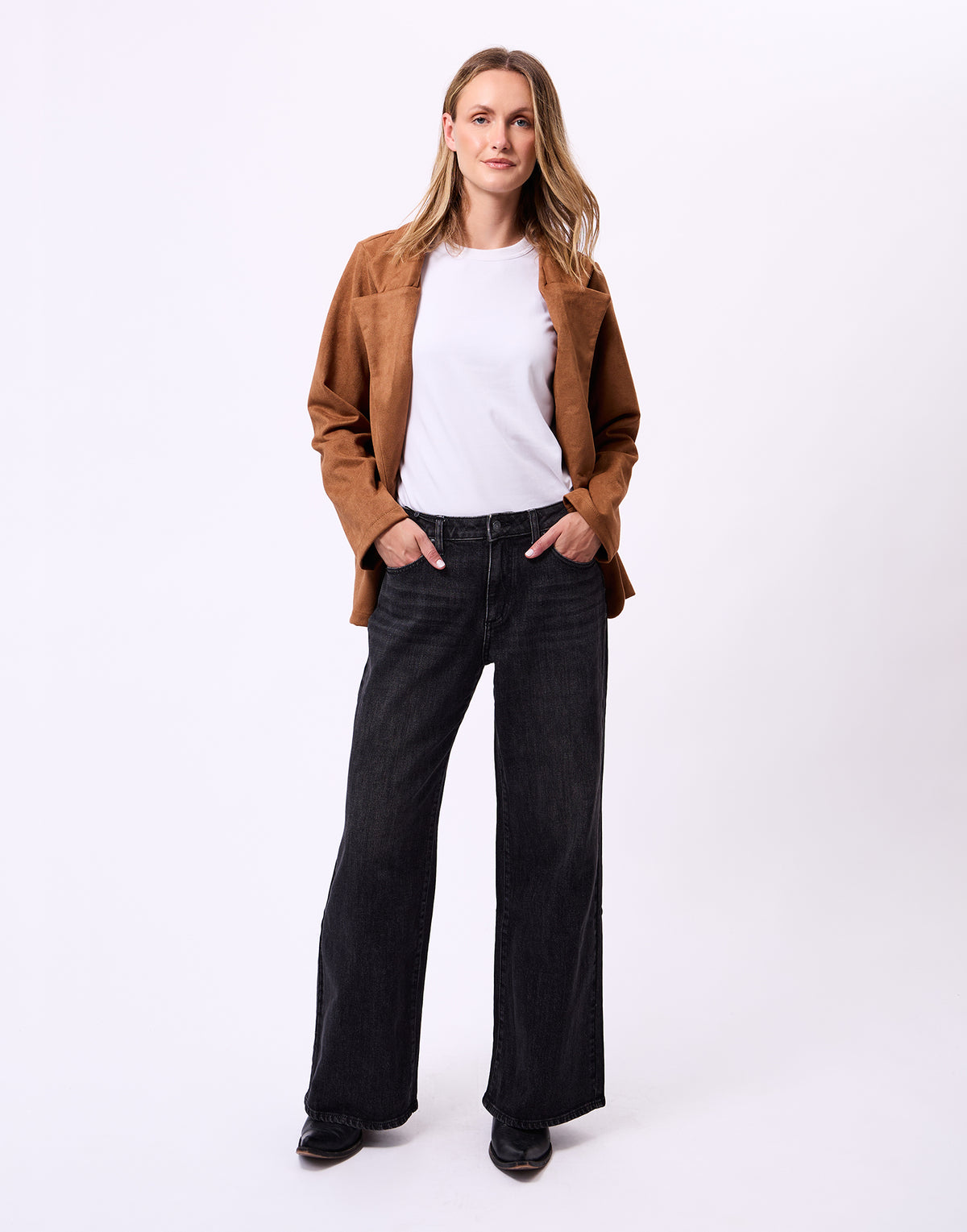 LILY WIDE LEG JEANS / ASHWOOD