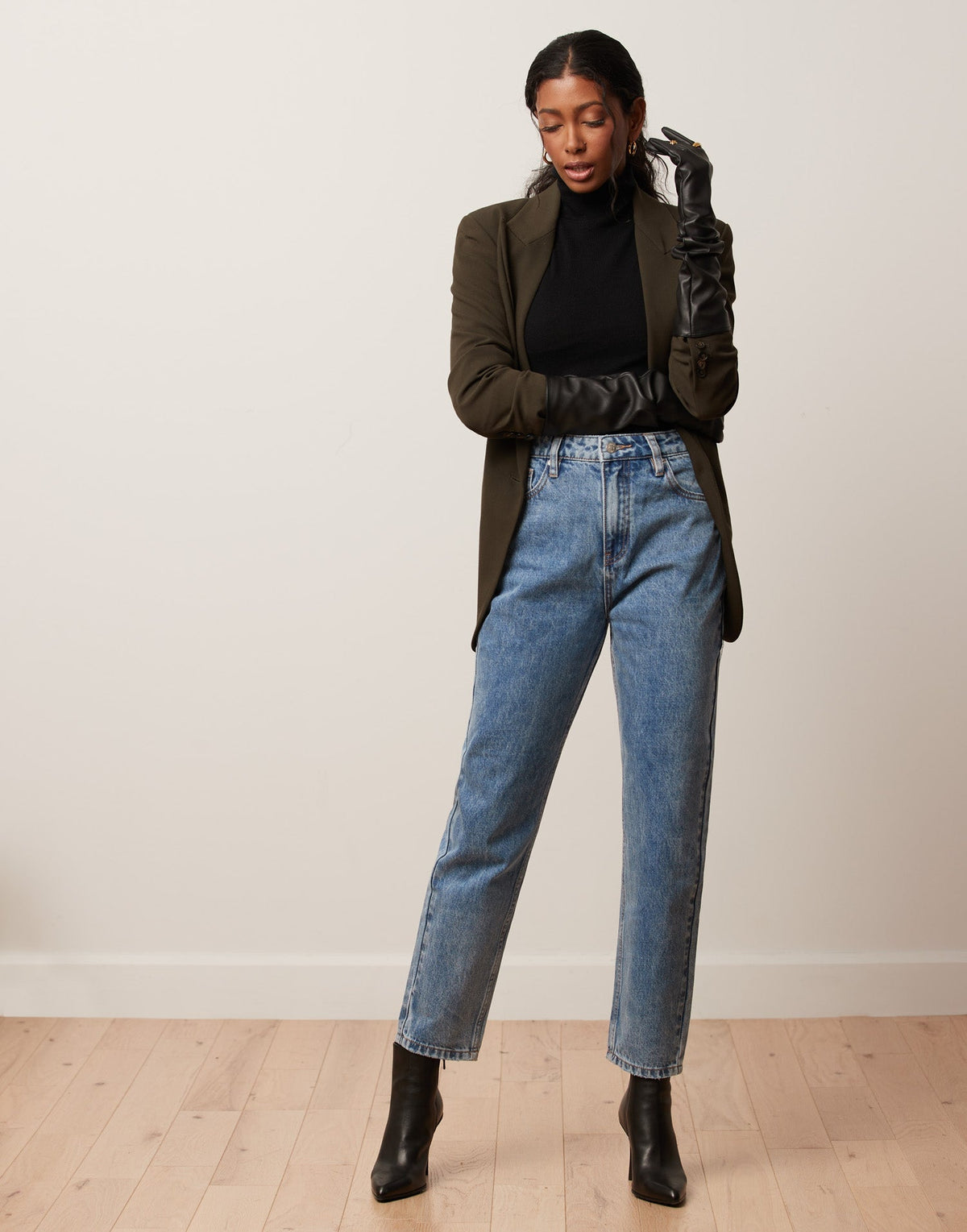 EMILY SLIM JEANS / BLUE ACID