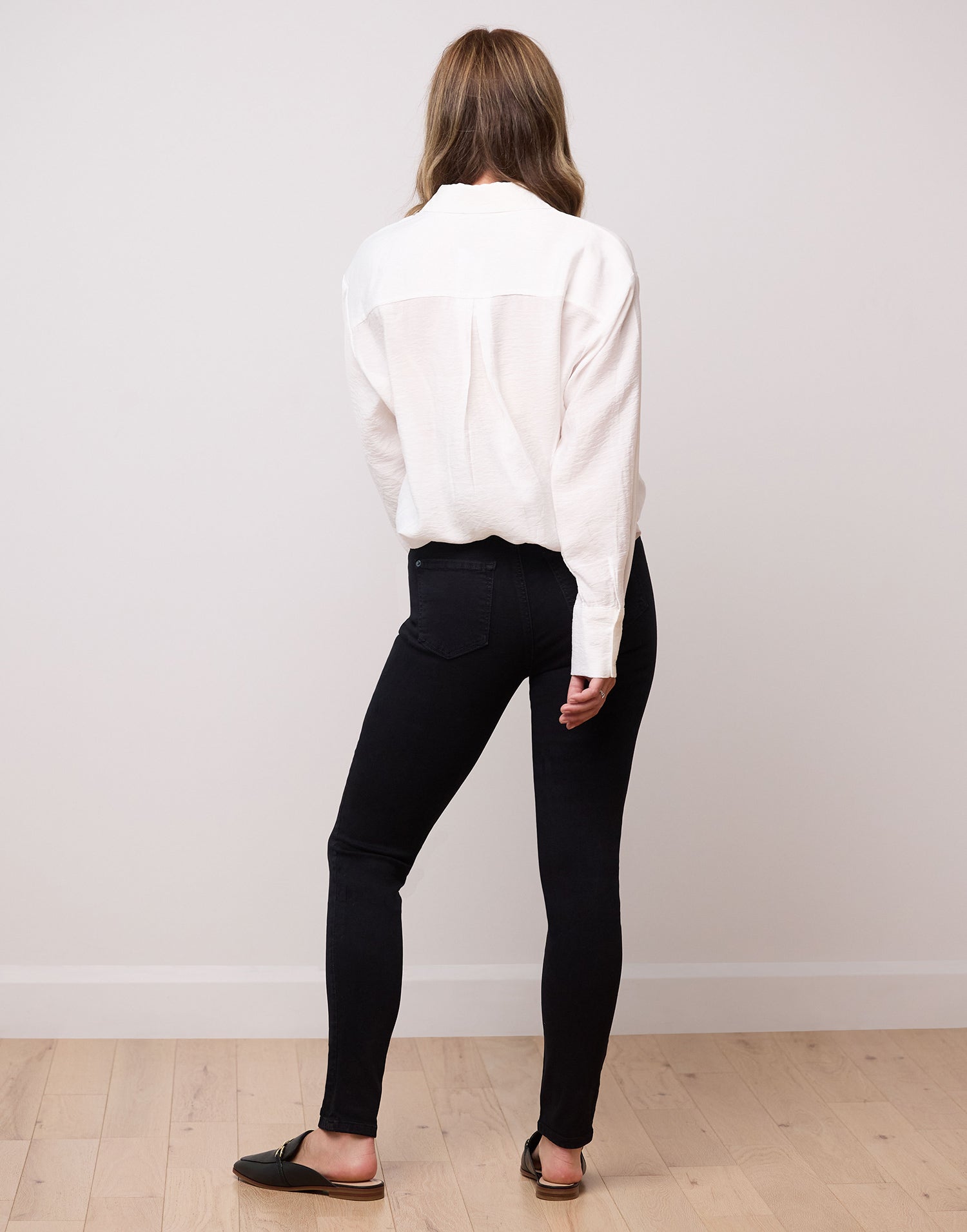 RACHEL SKINNY JEANS / PITCH BLACK