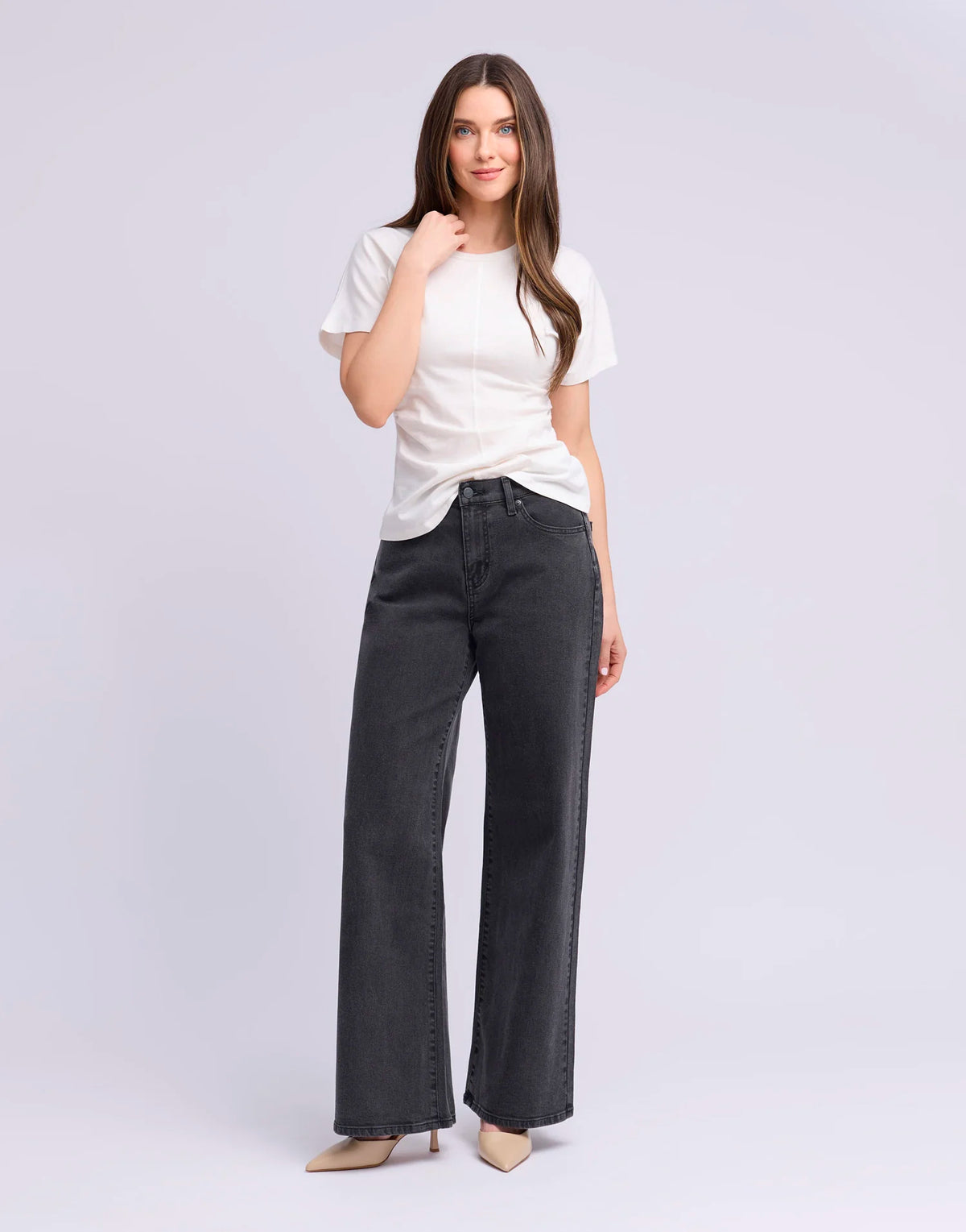 LILY WIDE LEG JEANS / SERENA