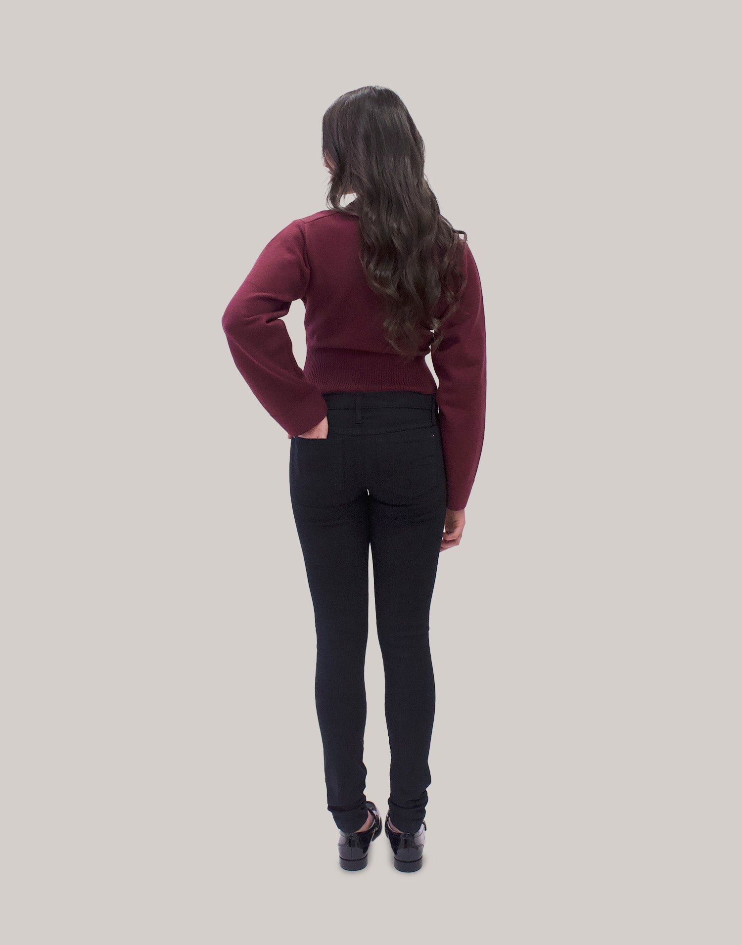 RACHEL SKINNY JEANS / BLACKLIGHT