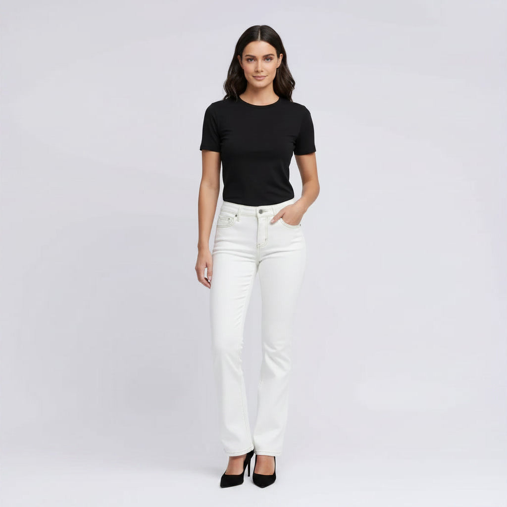 ALEX BOOTCUT JEANS / WHITE