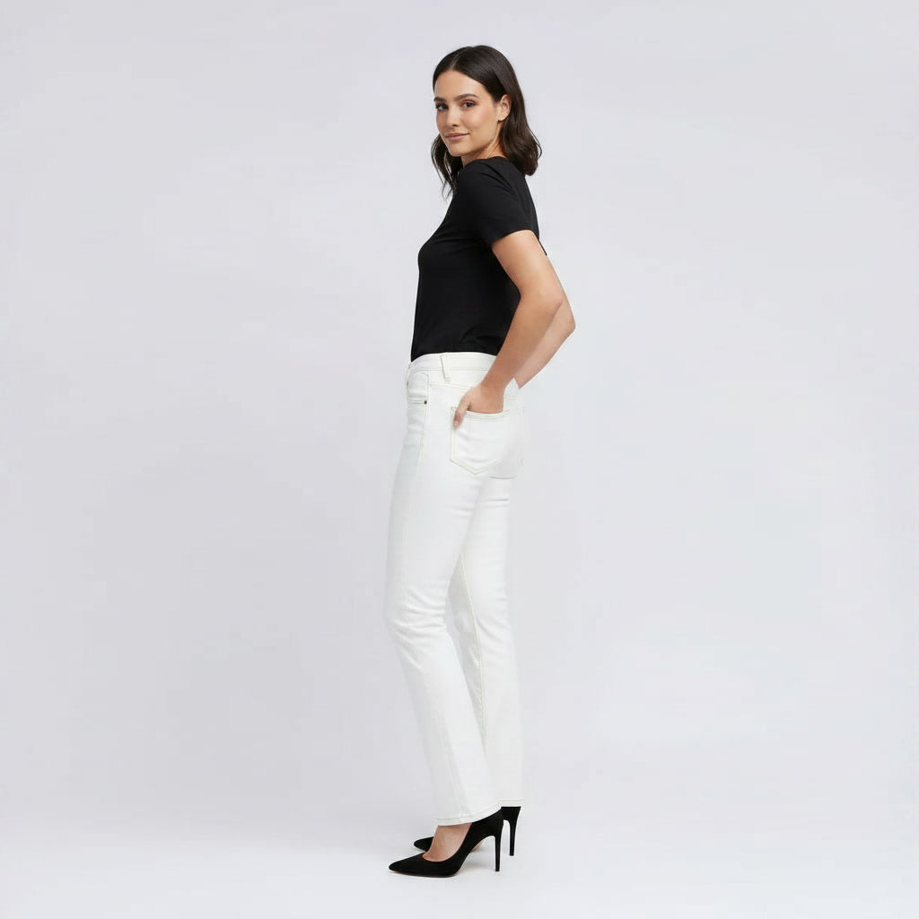 ALEX BOOTCUT JEANS / WHITE