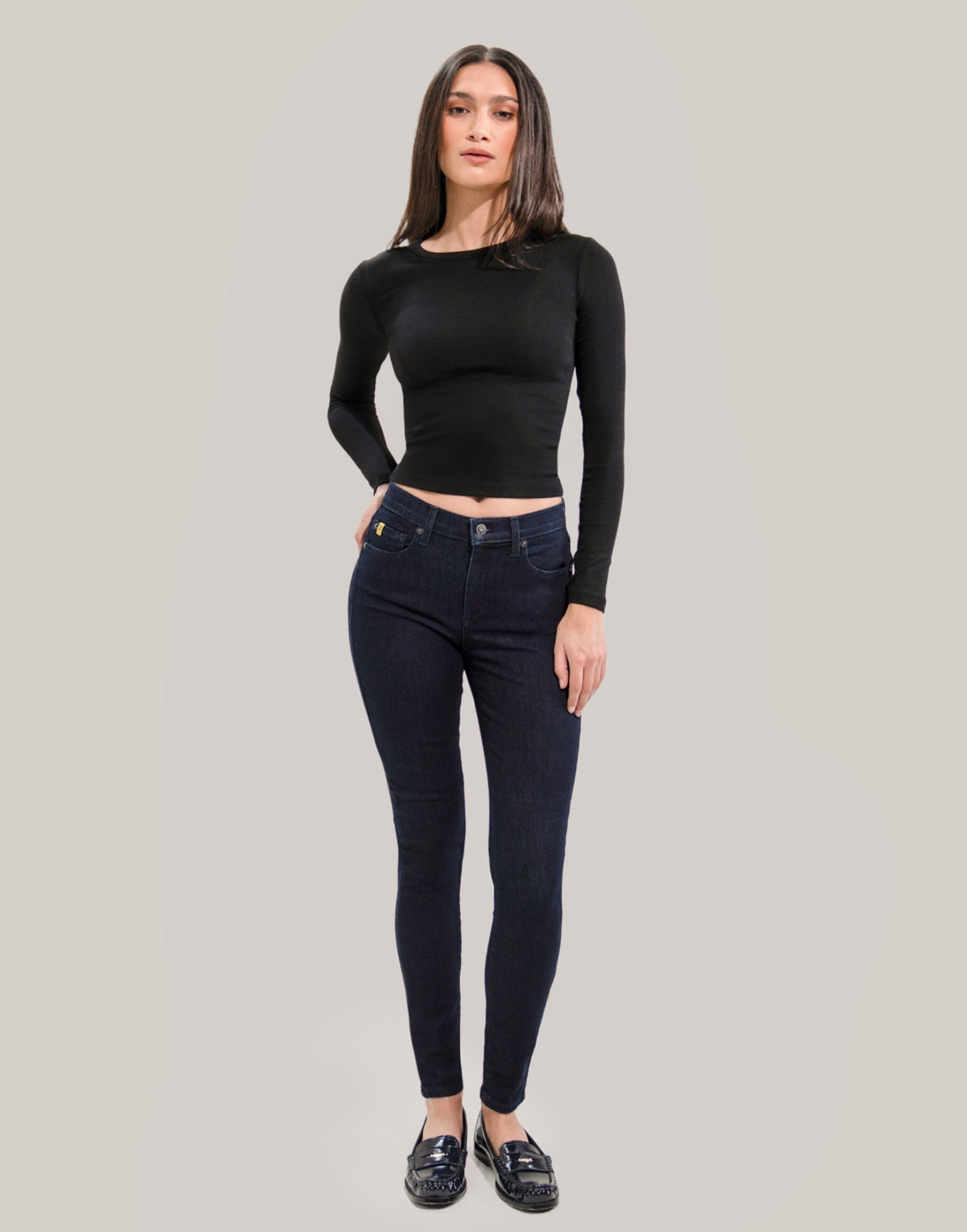 RACHEL SKINNY JEANS / 30" PRAGUE