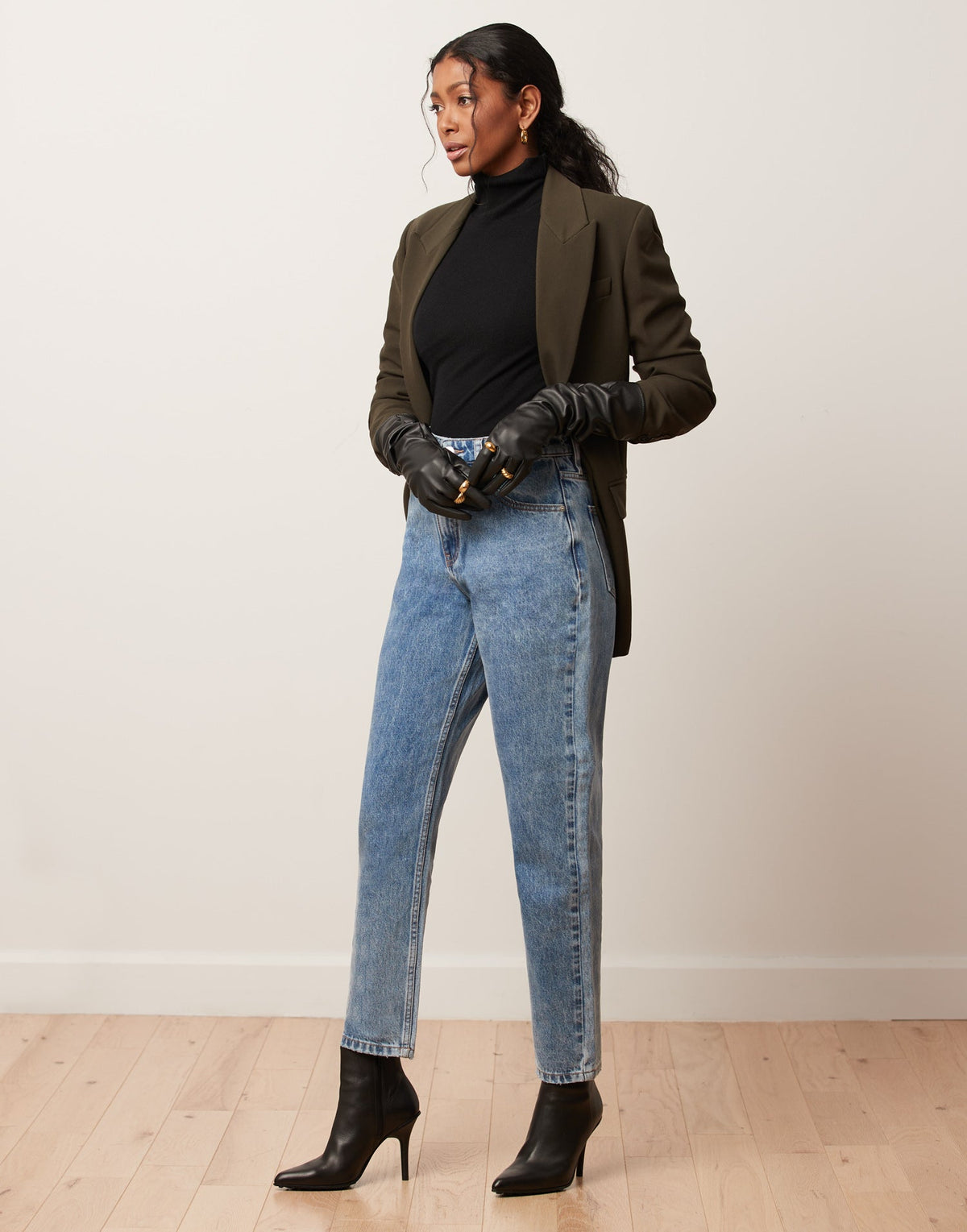 EMILY SLIM JEANS / BLUE ACID
