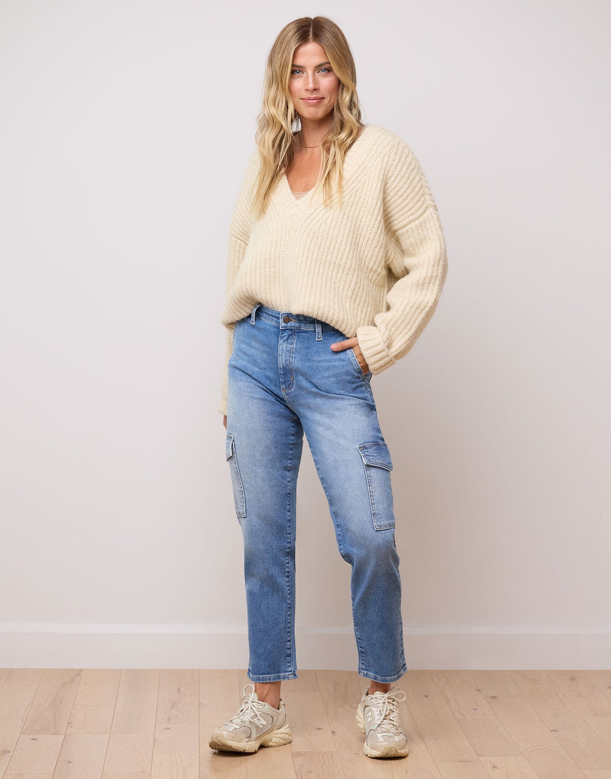 MALIA RELAXED JEANS / BLUE BELL CARGO